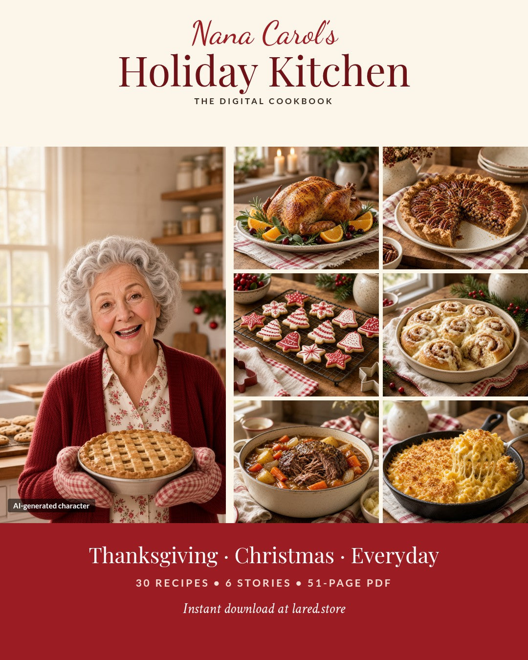 Nana Carol's Holiday Kitchen: Thanksgiving, Christmas & Everyday Grandma Favorites